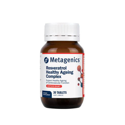 Resveratrol Healthy Ageing Complex 30caps-Matakana Pharmacy
